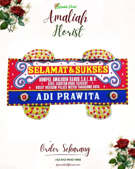 Papan Bunga Ucapan Selamat Indralaya Raya